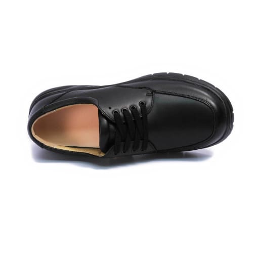 black casual dress shoes